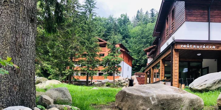 Pobyt v apartmánovom dome Večernica na južnej strane Chopku pre 4 - 6 osôb