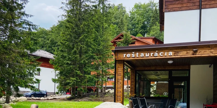Pobyt v apartmánovom dome Večernica na južnej strane Chopku pre 4 - 6 osôb