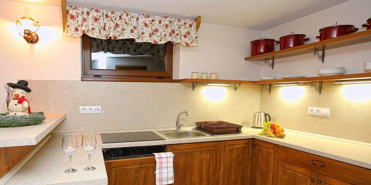 Apartmány Pod Chopkom v blízkosti Jasnej a Tatralandie: v ponuke i varianty so vstupom do jaskyne a jazdou na bobovej dráhe