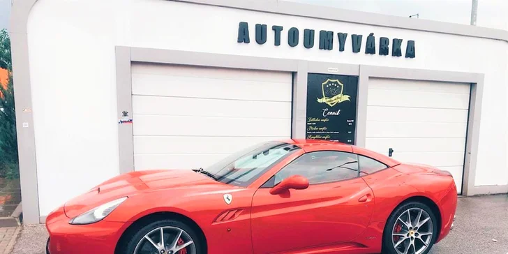 Dokonale čisté auto zvonku i zvnútra v novootvorenej autoumyvárke KIPA pri OC MAX NITRA