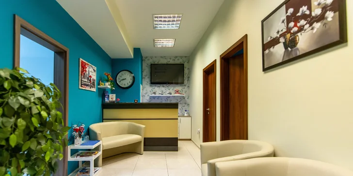 Precízna dentálna hygiena s pieskovaním pre 1 alebo 2 osoby