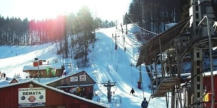 Fantastická lyžovačka v  SKI centre REMATA aj so skipasom