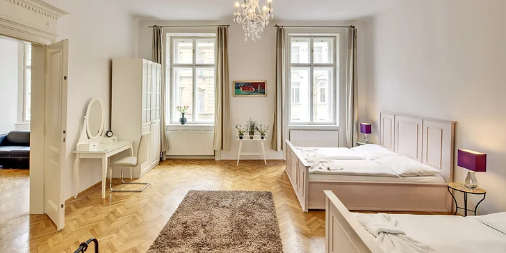 Pobyt v centre Prahy: apartmány pri Staromestskom námestí až pre 6 osôb