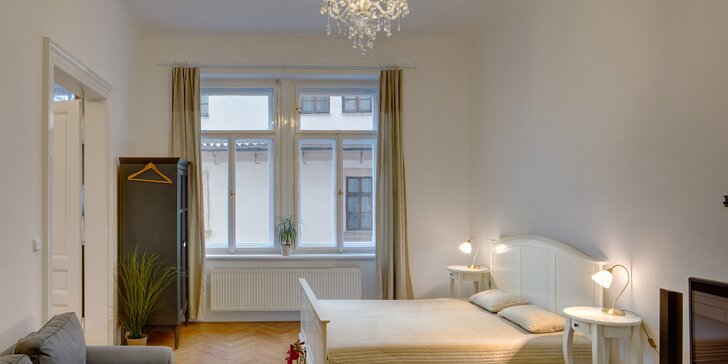 Pobyt v centre Prahy: apartmány pri Staromestskom námestí až pre 6 osôb