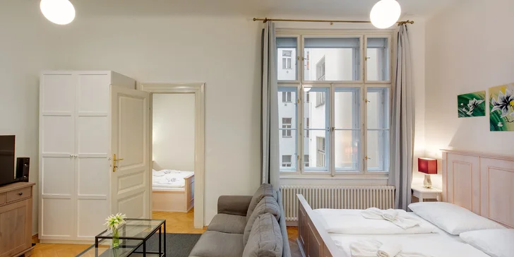 Pobyt v centre Prahy: apartmány pri Staromestskom námestí až pre 6 osôb