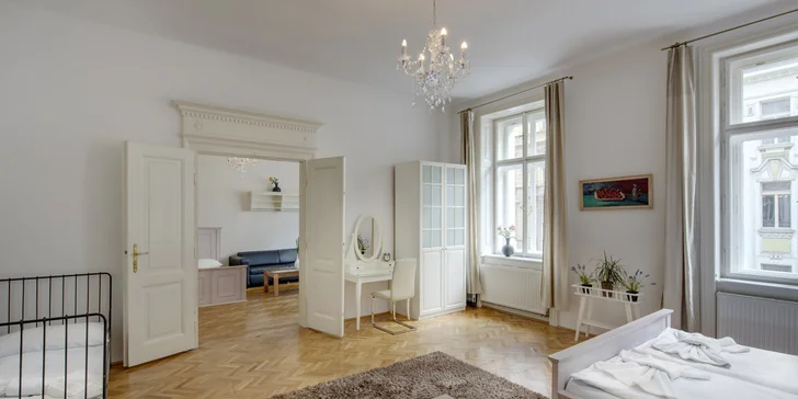 Pobyt v centre Prahy: apartmány pri Staromestskom námestí až pre 6 osôb