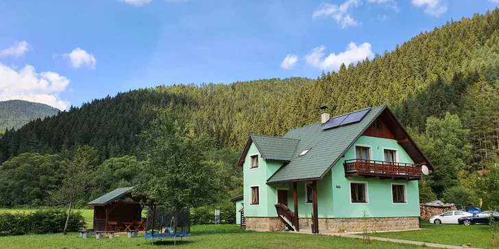 Maximálny kľud a súkromie: ubytovanie iba 250 m od kúpeľov Lúčky