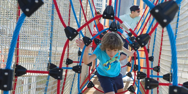 Deň plný zábavy vo FUN CENTRE na Liptove: 3D Bludisko, lezecká stena, trampolíny, bikepark, kids zóna