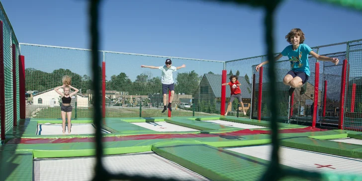Deň plný zábavy vo FUN CENTRE na Liptove: 3D Bludisko, lezecká stena, trampolíny, bikepark, kids zóna