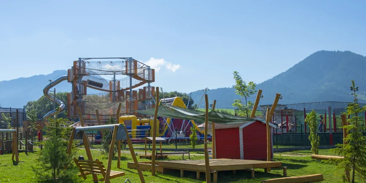 Deň plný zábavy vo FUN CENTRE na Liptove: 3D Bludisko, lezecká stena, trampolíny, bikepark, kids zóna