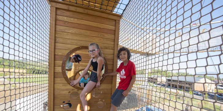 Deň plný zábavy vo FUN CENTRE na Liptove: 3D Bludisko, lezecká stena, trampolíny, bikepark, kids zóna