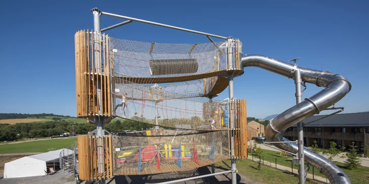 Deň plný zábavy vo FUN CENTRE na Liptove: 3D Bludisko, lezecká stena, trampolíny, bikepark, kids zóna