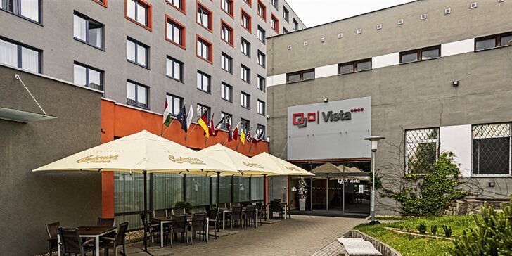 Pobyt v 4* hoteli v Brne pre páry i rodiny: jedlo, relax v saune i vstupenky do BRuNo family parku