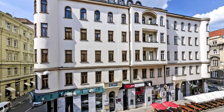 Na dosah obľúbených brnenských podnikov a atrakcií: penzión v centre mesta s raňajkami až do izby