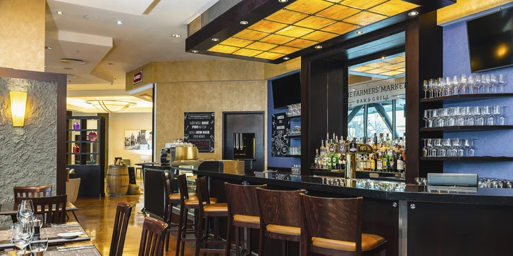 Pobyt v hoteli Courtyard by Marriott: výborná lokalita, chutné jedlo, víno i fitness, 2 deti majú pobyt zdarma