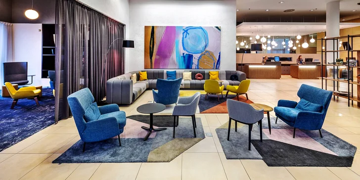 Ubytovanie v hoteli Marriott na letisku Václava Havla s raňajkami či polopenziou