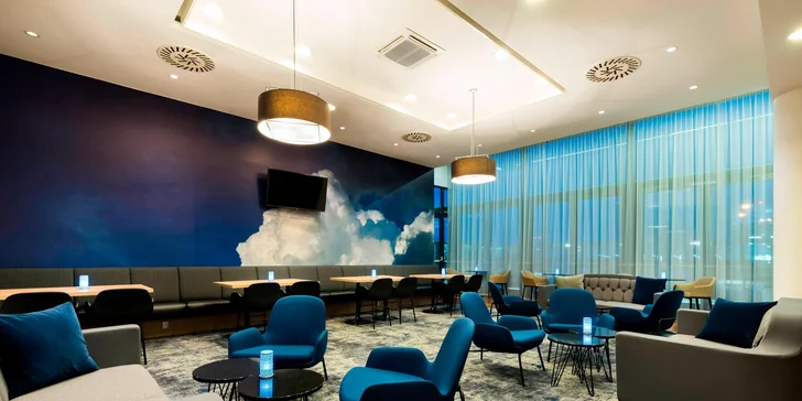 Ubytovanie v hoteli Marriott na letisku Václava Havla s raňajkami či polopenziou