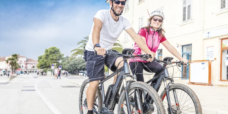 Požičanie nadupaných elektrobicyklov značky CUBE v Hodruši