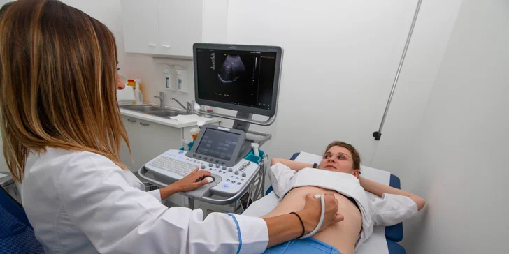 Ultrasonografické vyšetrenia kĺbov, prsníkov, brušných orgánov alebo ciev