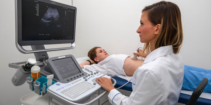 Ultrasonografické vyšetrenia kĺbov, prsníkov, brušných orgánov alebo ciev