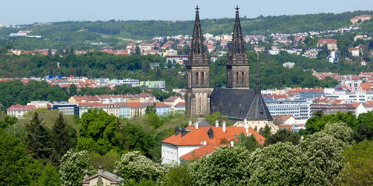 4* pobyt v blízkosti Vyšehradu pre 2 osoby a 1 dieťa zdarma
