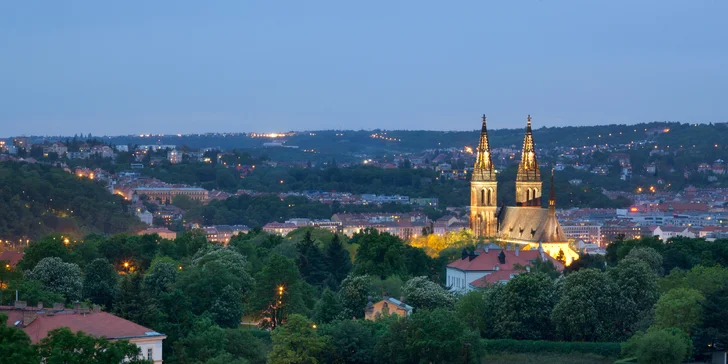4* pobyt v blízkosti Vyšehradu s raňajkami a parkovaním zadarmo