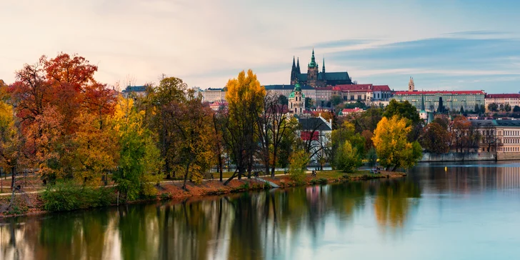 Královské Vinohrady až pre 6 osôb: moderný apartmán s kuchynkou, raňajky a vstup do sauny v cene