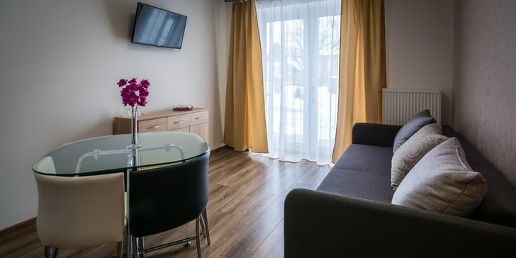 Dovolenka na Liptove: moderné apartmány Panorama so stravou, wellnessom a atrakciami pre všetkých