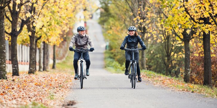 Užite si cyklojeseň: požičanie elektrického bicykla na 1 alebo 2 dni