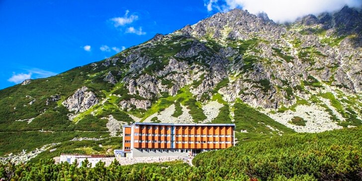 Najvyššie položený horský hotel pod Gerlachovským štítom: raňajky, polpenzia aj wellness s výhľadom
