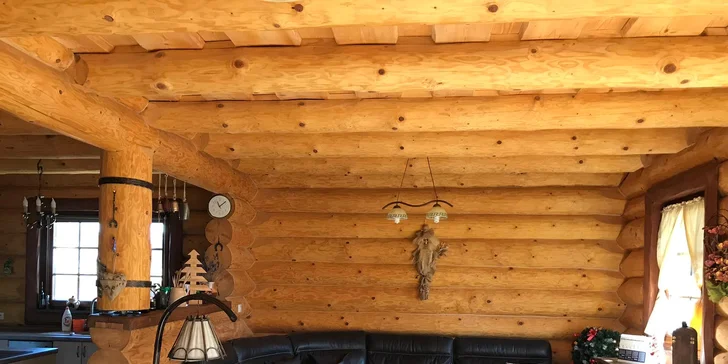 Oddych v zrubovom rekreačnom dome pri Liptovskej Mare