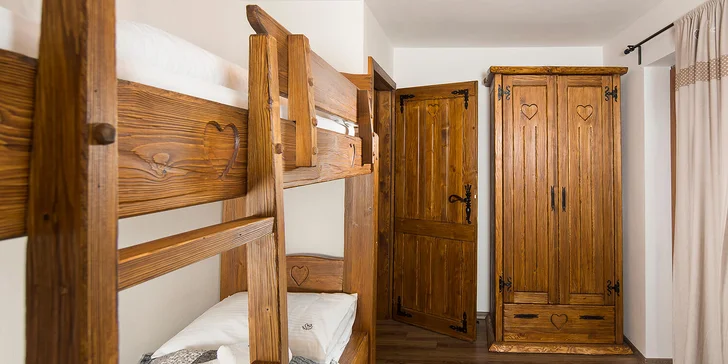 Pobyt v súkromí v nových, štýlových a luxusne zariadených apartmánoch v horskom prostredí na Kubínskej holi