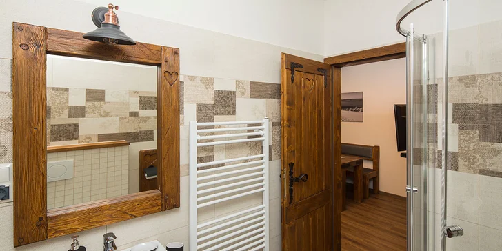 Pobyt v súkromí v nových, štýlových a luxusne zariadených apartmánoch v horskom prostredí na Kubínskej holi