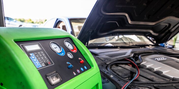Dezinfekcia auta ozónom alebo kompletný servis klimatizácie s chladivom