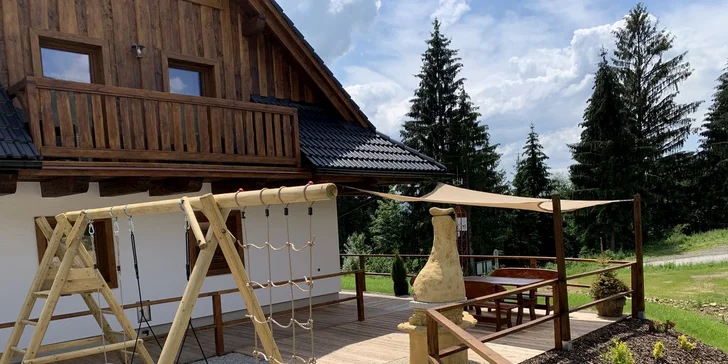 Pobyt v súkromí v nových, štýlových a luxusne zariadených apartmánoch v horskom prostredí na Kubínskej holi