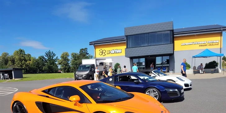 Zážitok vo Ferrari, Lamborghini, McLarene a Porsche.
