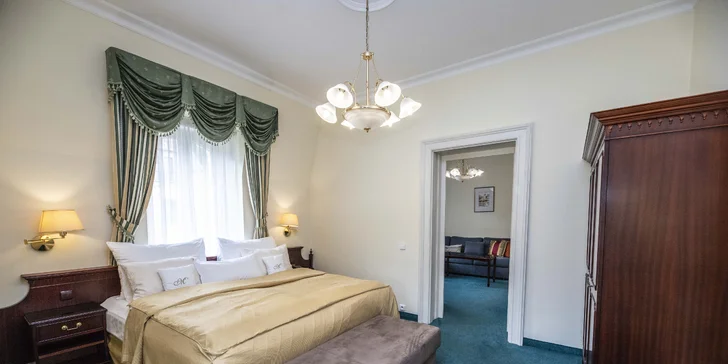 Wellness pobyt s polpenziou: 4* hotel v Karlových Varoch