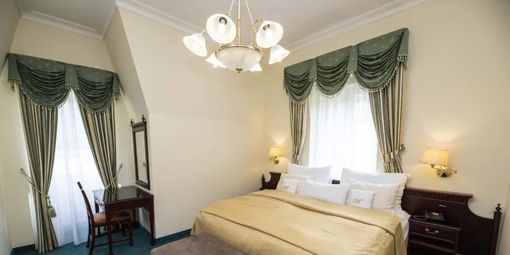 Wellness pobyt s polpenziou: 4* hotel v Karlových Varoch