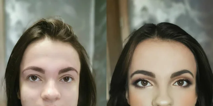 Líčenie, úprava obočia, nové mihalnice či lifting v štúdiu Wiktória Visage
