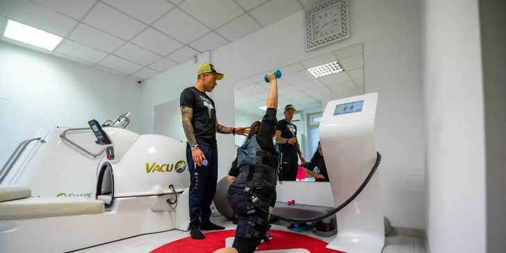 Vyskúšajte prístrojové cvičenia Vacushape V4 INFRA, Vacubike či XBODY fitness