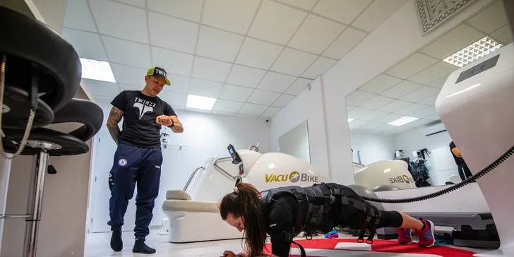 Vyskúšajte prístrojové cvičenia Vacushape V4 INFRA, Vacubike či XBODY fitness