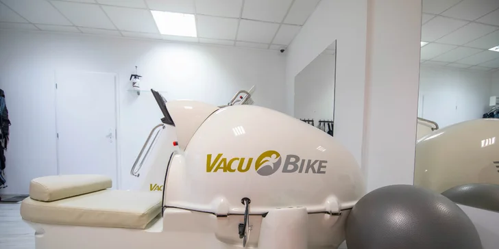 Vyskúšajte prístrojové cvičenia Vacushape V4 INFRA, Vacubike či XBODY fitness
