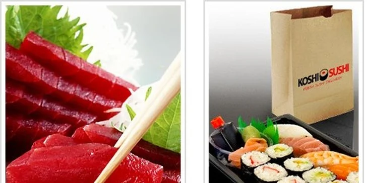 Special Koshi Sushi set s polievkou pre 2 osoby na DONÁŠKU