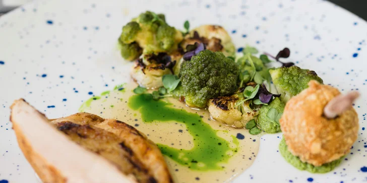 Luxusné 6-chodové degustačné menu "Chutný zážitok" pre 1 osobu