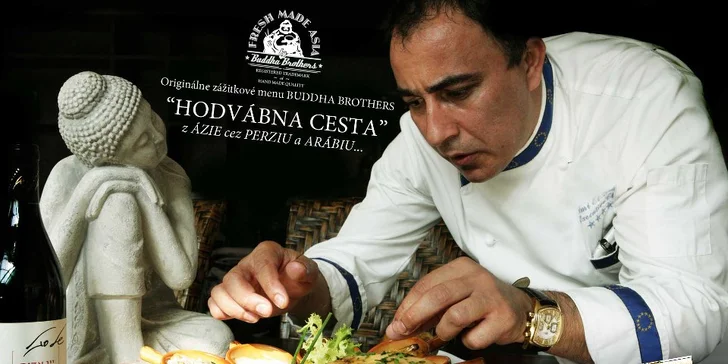 Zážitkové degustačné menu „Hodvábna cesta“