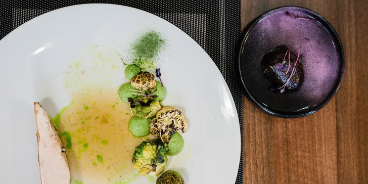 Luxusné 6-chodové degustačné menu "Chutný zážitok" pre 1 osobu