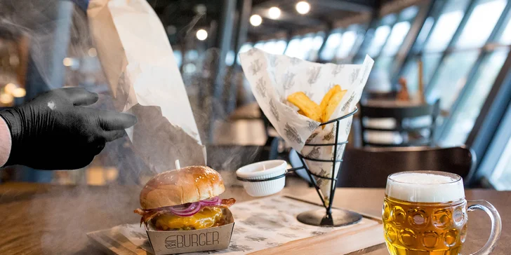 NOVINKA! Smoked burger zaúdený jemným dymom z ovocného dreva