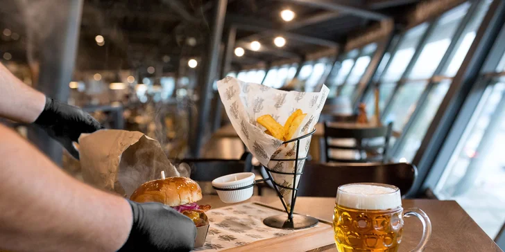 NOVINKA! Smoked burger zaúdený jemným dymom z ovocného dreva