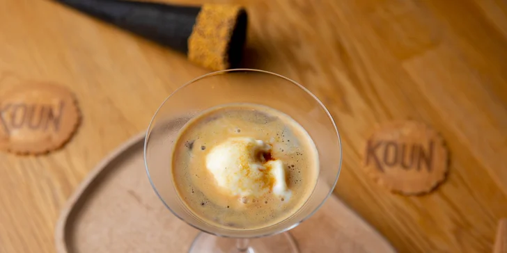 Affogato: lahodná káva s gelatom v gelaterii KOUN alebo poukážky na zmrzlinu