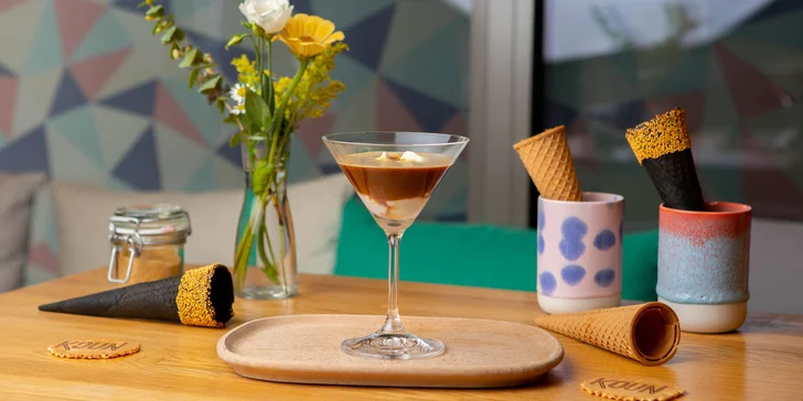 Affogato: lahodná káva s gelatom v gelaterii KOUN alebo poukážky na zmrzlinu